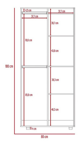 Imagen 6 de 8 de Closet Tera Wengue
