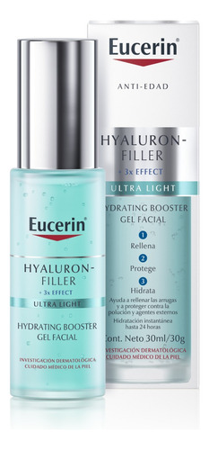 Gel Facial Hidratante Eucerin Hyaluron - mL a $3576