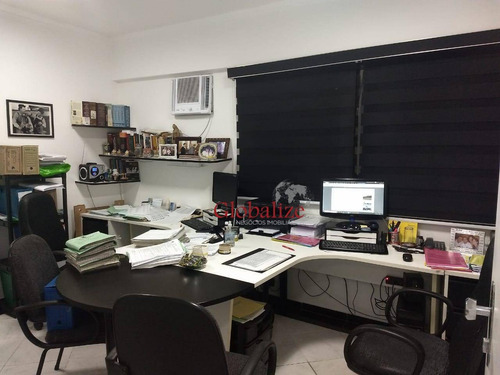 Imagem 4 de 11 de Sala À Venda, 55 M² Por R$ 368.000,00 - Boqueirão - Santos/sp - Sa0002