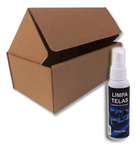 Clean Limpa Telas E Óculos 60ml Implastec Kit 10