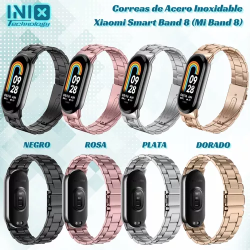 Correa De Acero Inoxidable Para Xiaomi Mi Band 8 Envío Rápid