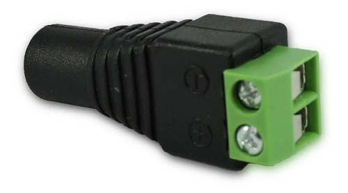 Ficha Plug Hembra Bornera Cctv X2