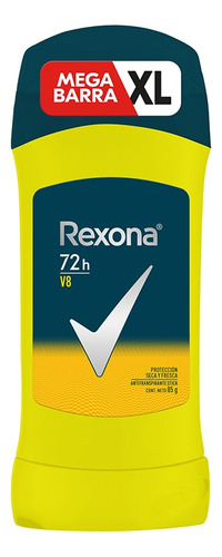 Desodorante Rexona Megabarra V8 85G