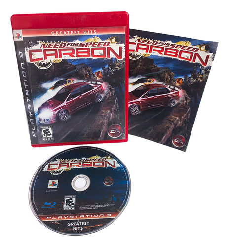 Need For Speed Carbon - Mídia Física Ps3 C/manual (Usado)