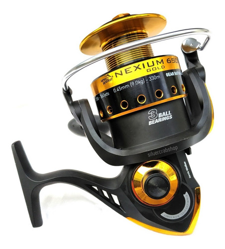 Imagen 3 de 4 de Reel Frontal Fuerte Tamaño Grande Pesca Pesada