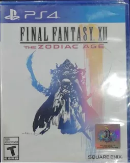 Final Fantasy Xii The Zodiac Age Juego Ps4