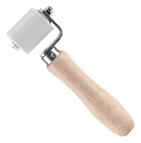 Rolo De Pressão De Silicone Profissional Resistente Branco
