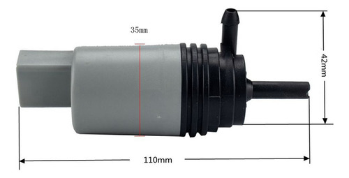 Para Lavaparabrisas Squirter Pump 67127302589 E60 E61 E63