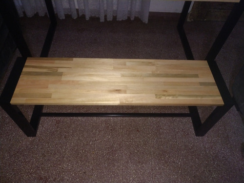 Imagen 8 de 8 de Mesa Comedor Hierro Y Madera. Jd (arte Y Diseño)