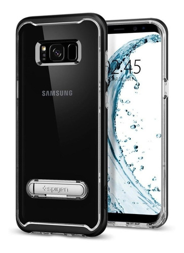 Case Spigen Crystal Hybrid Para Galaxy S8 Normal C/ Apoyo