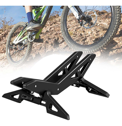 Soporte Ajustable Para Bicicleta, Soporte De Suelo Negro