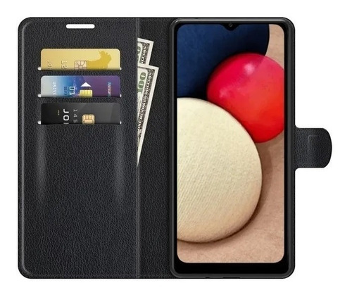 Funda  Librito Para  Samsung A04s Flip Cover Tarjetero