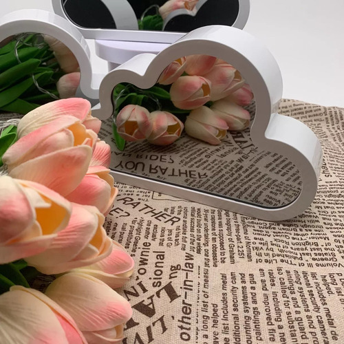 Lámpara De Escritorio Led Con Forma De Tulipán, Flor Artific