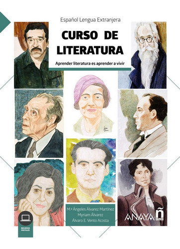 Curso De Literatura. Libro Del Alumno, De Alvarez Martinez, Mª Angeles. Editorial Anaya Ele, Tapa Blanda En Español