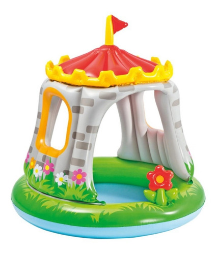 Pileta Inflable Intex Castillo Royale 122x122cm 57122 Cuotas