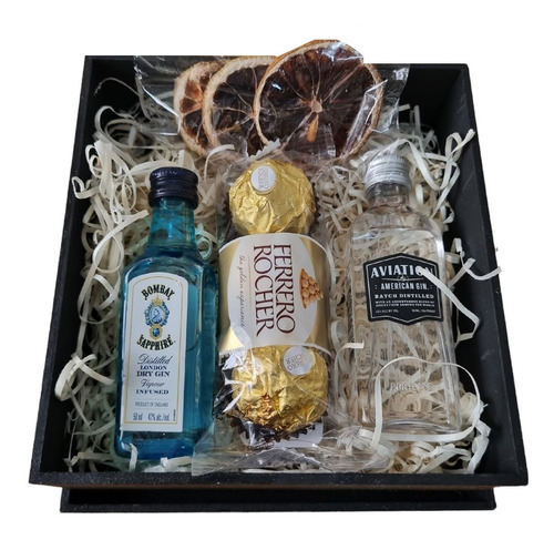 Regalos Originales Kit Gin Bombay + Mix Botanico Citrico