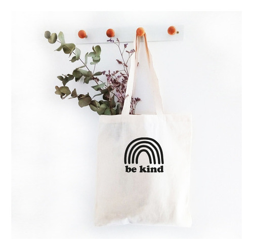 Tote Bag Arco Iris- Algodon Estampada 