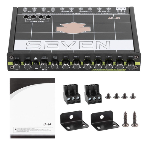 Ecualizador Grafico Coche 7 Banda 0.138 In Aux?in Automovil