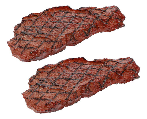 Navidad Carne Asada Cocida Falsa, Modelo De Comida Asada, 2