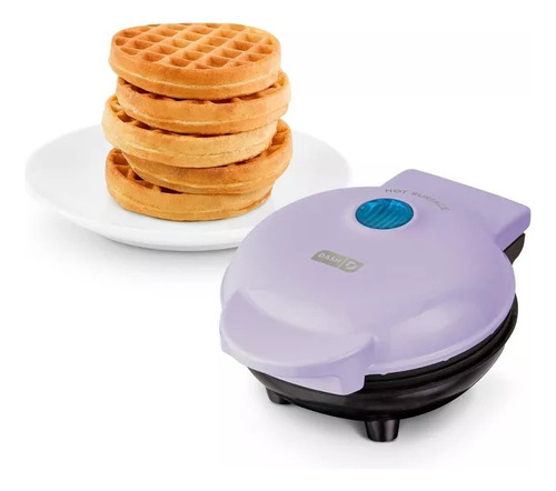Máquina de gofres Dash Mini Pie Maker 110V Color Morado