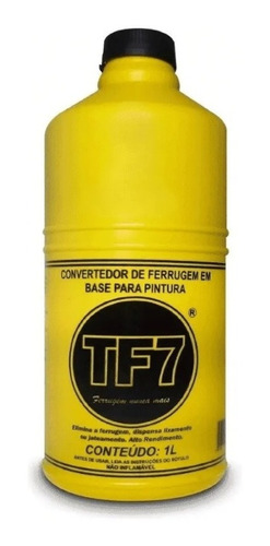 Convertedor De Ferrugem Tf7 1litro Proteção Limpeza