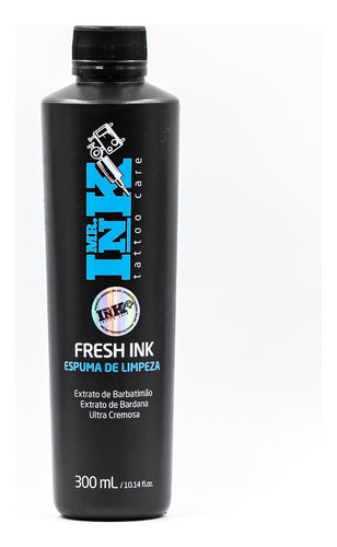 Espuma De Limpeza Mr Ink Fresh Ink - 300ml Para Tattoo