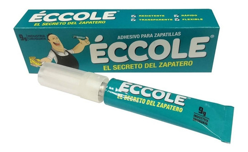 Adhesivo Pegamento Eccole Para Zapatilla 9 Grs