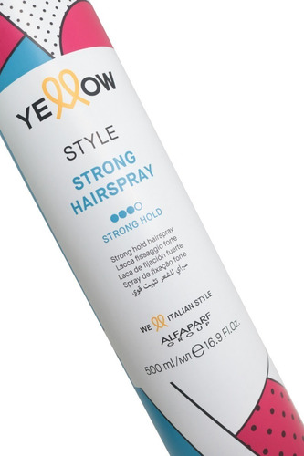 Laca Yellow Strong Hairspray Fijación 5 - mL a $80