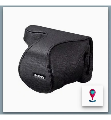 Nueva Funda De Cuero + Grip De Cuero Para Nex Original Sony!