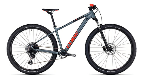 Bicicleta Mtb Cube Analog Flash Grey'n'Red 29/ L Color Gris