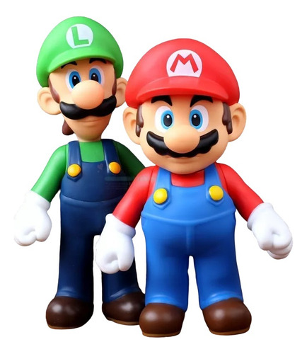 Mario Y Luigi Figuras Super Mario Bros