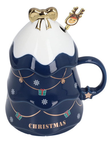 Taza De Navidad Taza Para El Hogar De 500 Ml Árbol De