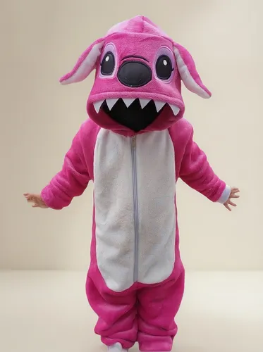 Pijama Térmica Enteriza Disfraz Angela (stitch) Niñas 