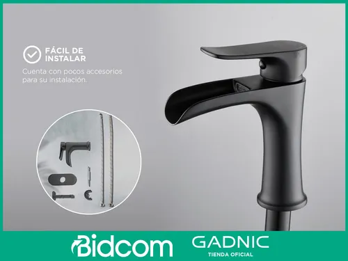 Grifería Monocomando Lavatorio Bajo Para Baño Gadnic