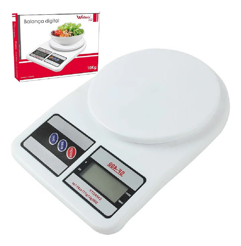2 Balanças Digital De Precisão Cozinha 10kg Nutrição E Dieta