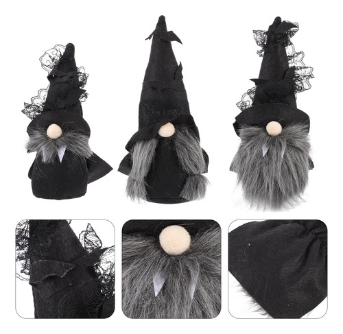 Adornos Delicados Para Halloween, 3 Piezas