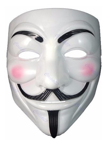 Imagen 1 de 1 de Máscara V De Vendetta Venganza Halloween Fiesta Disfraz 4167