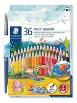 Comprar Pinturitas Staedtler Noris 36 Colores Acuarelables C\u002Fpincel