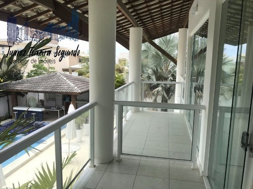 Casa 5 Suítes Em Guarajuba Alto Padrão Finamente Decorada A Poucos Metros Do Mar! - 02664 - 4922058