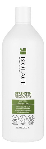 Shampoo Biolage Strength Recovery: Limpa Suavemente,