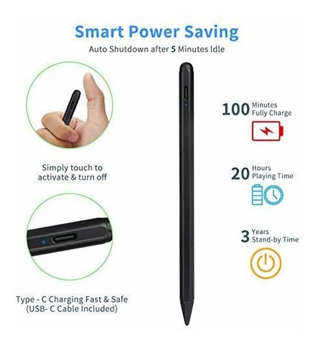 Lapiz Capacitivo Para iPhone 12 Pro Max Digital Activo