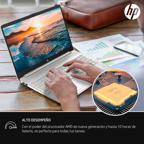 Imagen 8 de 10 de Notebook Hp Amd Ryzen 3 128gb Ssd Ram 4gb Fullhd Windows
