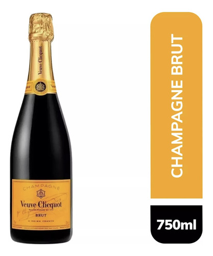 Champagne Veuve Clicquot Brut C/ Caixa Envio Imediato 