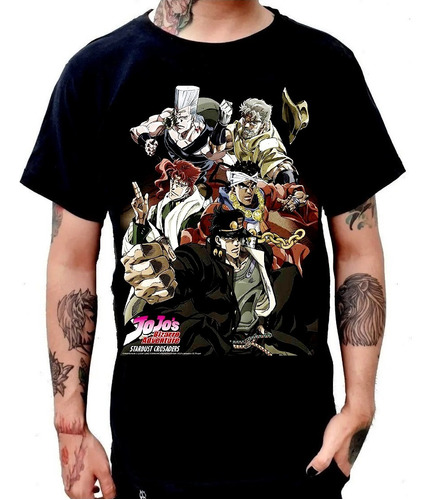 Playera Jojo's Bizarre Adventure Stardust Crusaders