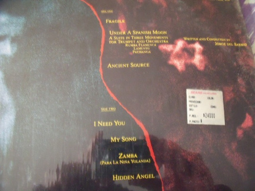 Lp Herb Albert , Under A Spanish Moon (Usado)