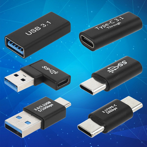 Tipo C A Usb 3.0 Adaptador Otg Usb C A Tipo C Macho Hembra C