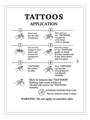 Dopetattoo Números Romanos Números De Tatuajes Temporales -