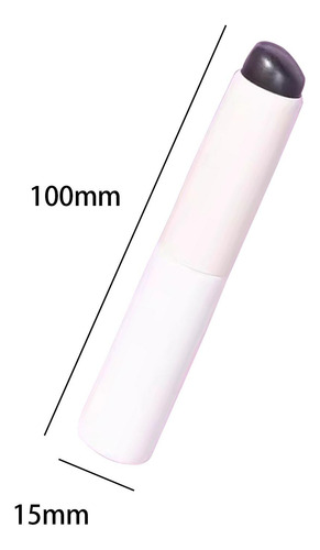 2 Cepillo De Labios De Silicona, Sombra De Ojos, Cepillo