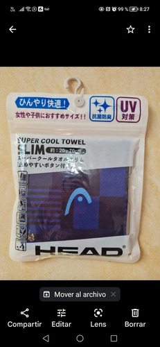 Imagen 3 de 5 de Toallas Refrescantes Cool Towel