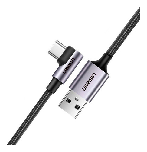 Cable de datos Ugreen Us284 Us284 USB 2.0 P USB tipo C en ángulo de 3 m